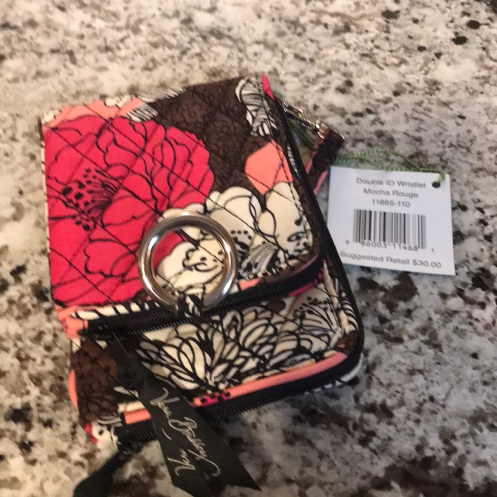 Double ID wristlet